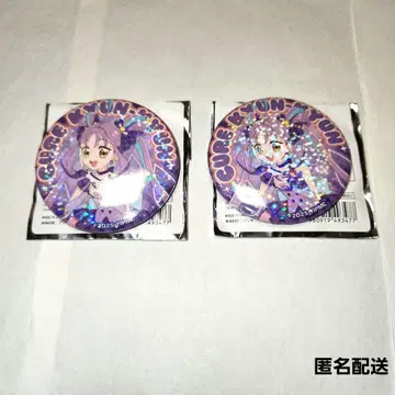 큐어큐어 캔뱃지 랜드마크 타워 카페 콜라보 키미프리 한정판