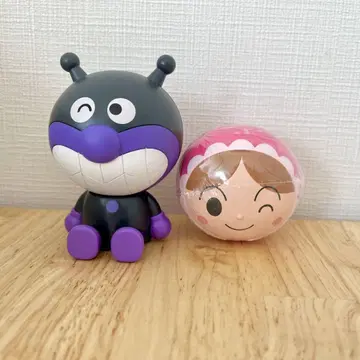커다란 호빵맨 마스코트 세균맨 아기맨 세트