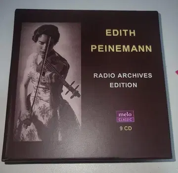 EDITH PEINEMANN RADIO ARCHIVES ED 9CD