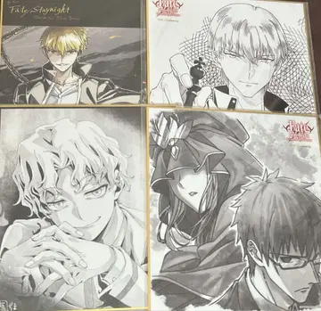Fate UBW 10주년 WEBSHOP 복권 색지 길가메쉬