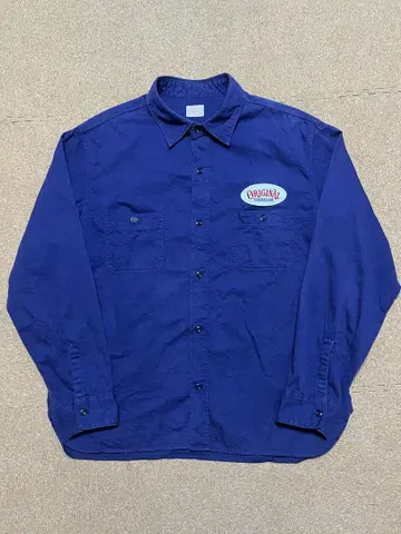 텐더 로인 헤링본 워크 셔츠 L 사이즈