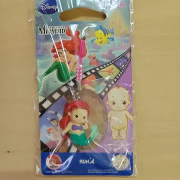 큐전 아리엘 디즈니 족쇄 스트랩 Disney