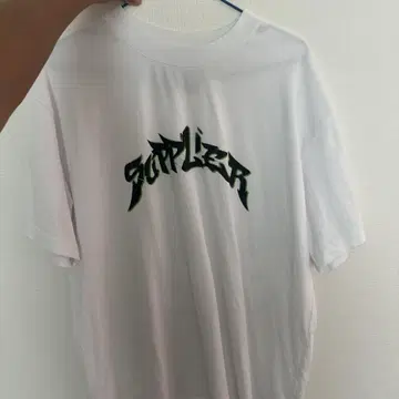 SUPPLIER 그래픽 T셔츠 화이트
