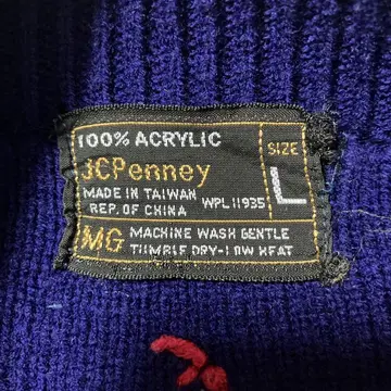 80s JC Penney 니트 대만제