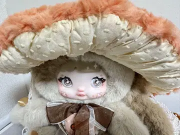 TOPTOY Nommi 400% v2 버섯 모자 시리즈 토끼