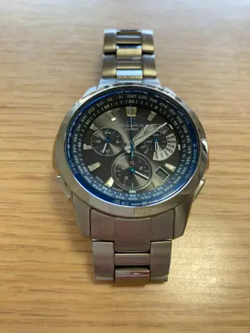 CASIO OCEANUS OCW-M700 전파 솔라 작동품