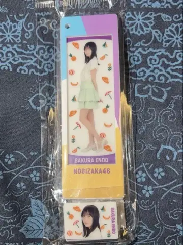 노기자카46 개별 커스텀 키링 9월 회장 엔도 사쿠라 한여름 전국 투어