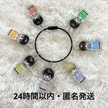 나니와단시 손가락 인형 키링