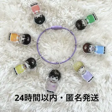 나니와단시 손가락 인형 키링