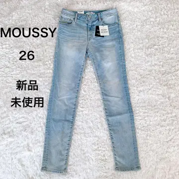 MOUSSY 마우지 데님 청바지 슬림 스트레치 데님