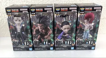 HUNTER x HUNTER 월드 컬렉터블 피규어 환영여단 4종