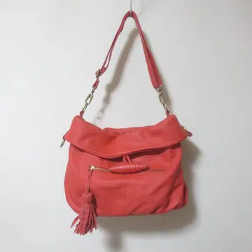 파피용네 2WAY 태슬 가죽 숄더백 D284