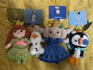 디즈니 스토어 봉제 인형 키링 겨울왕국 Darenui