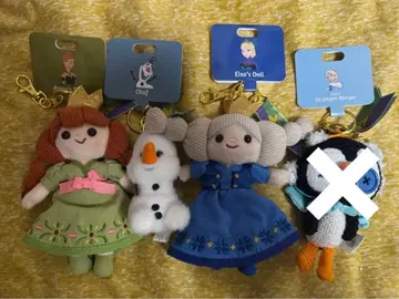 디즈니 스토어 봉제 인형 키링 겨울왕국 Darenui