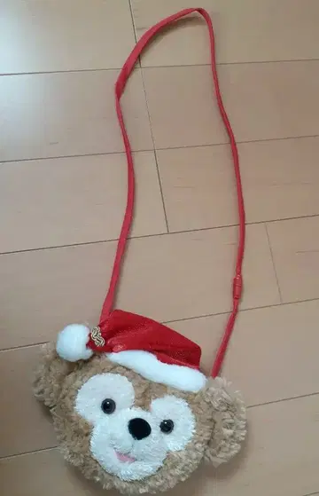 디즈니씨 산타 더피 숄더백