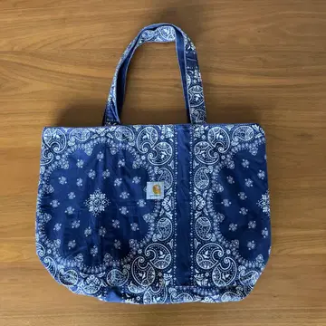 CARHARTT WIP 반다나 토트 백 리버서블