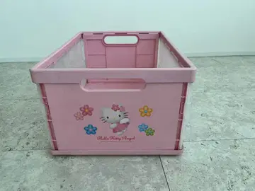 헬로키티 접이식 수납 박스