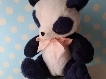 빈티지 팬더 봉제 인형