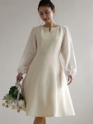 레지나리스크래치 원피스 라 플로레종 38 A라인 플레어 롱