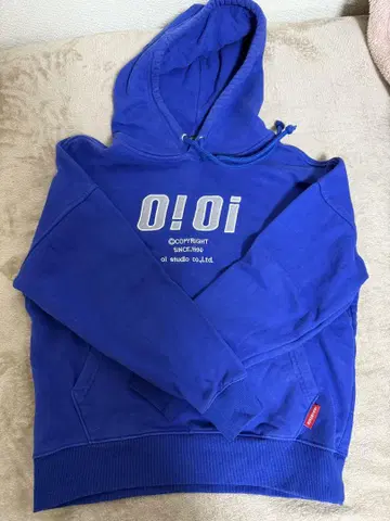 O! O! 로고 후드티