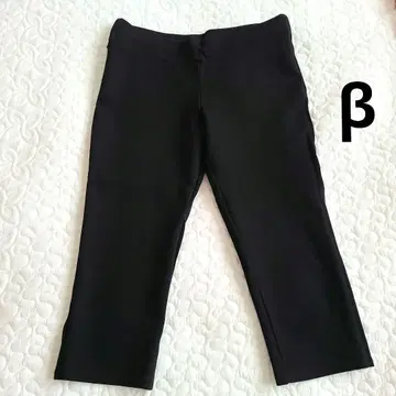 베타 블랙 스패츠 허리밴딩 L
