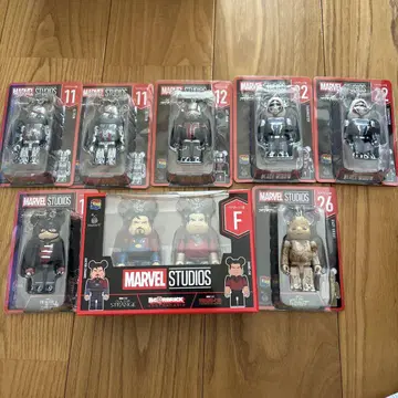 MARVEL BE@RBRICK Happy 복권 세트