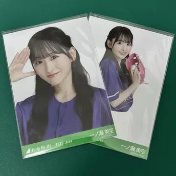노기자카46 이치노세 미쿠 베이스볼 셔츠 2025 브로마이드 세미 컴프