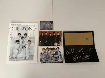 원엔 원엔 온리 ONE N' ONLY 입장 특전 벌스데이 카드