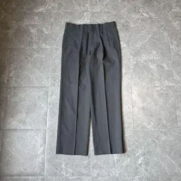 00s 빈티지 플리츠 수트 슬랙스 y2k