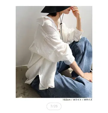 andme evernavy 린넨 오버 사이즈 셔츠