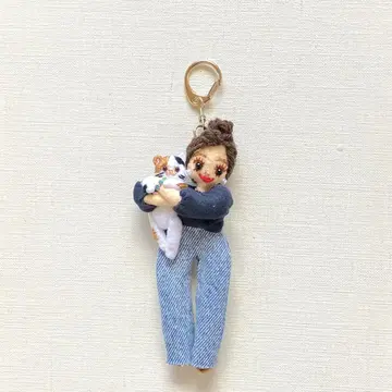 인형 참 백참 기프트 선물 백 키링