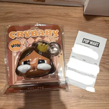 POP MART CRYBABY SHINY SHINY 시리즈 이어폰 케이스