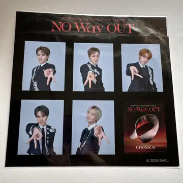 WayV NO Way OUT 회장 한정판 사진 스티커