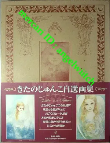 초판 키타노 준코 자선 화집