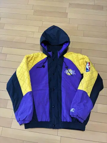 스타터 로스앤젤레스 레이커스 나일론 자켓 90s 빈티지