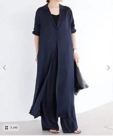 새상품 Deuxieme Classe SILK SATIN 롱 원피스