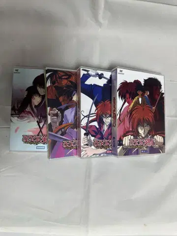 바람의 검심 -메이지 검객 로망담- TV 전편+OVA+극장판 DVD 세트
