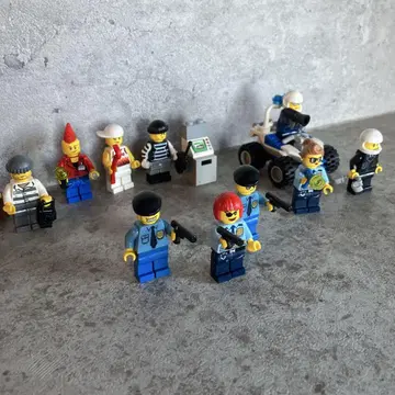 LEGO 레고 경찰관과 도둑 갱단 가짜 경찰