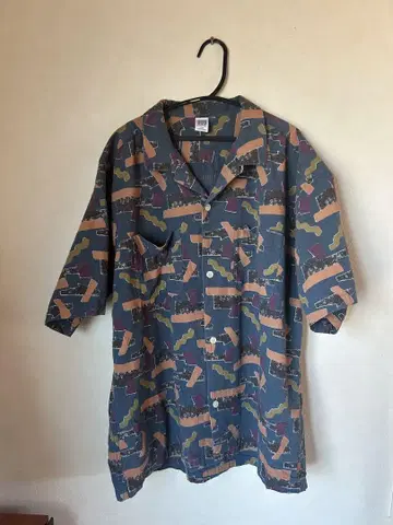 comfortable reason 반팔 오픈 셔츠