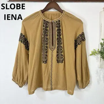 새상품급 루즈한 사이즈 SLOBE IENA 동양인 튜닉