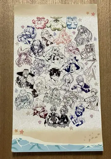 111 FGO 페이트 회장 구매 한정판 혜택 대형 스티커