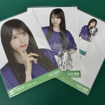 노기자카46 야타 모에카 베이스볼 셔츠 2025 브로마이드 컴프
