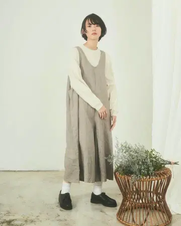 YARRA 야라 린넨100% 2WAY 와이드 살로펫