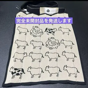 [ 오사카 만박 한정판 ] 미야쿠미야쿠 니트백 토트백 숄더백