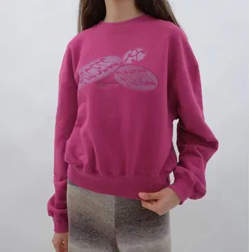 [PISCESS] Logo Crop Sweatshirt