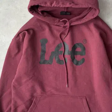 14180 Lee 빅 프린트 풀오버 후드티