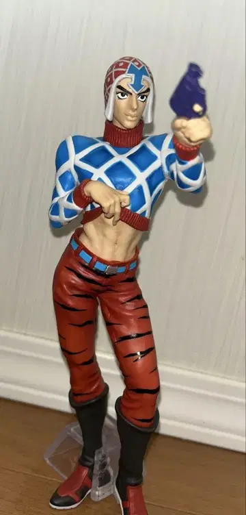 죠죠의 기묘한 모험 피규어 클리어 포스터 귀도 미스타