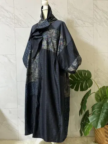 오시마 명주 리메이크 오시마 명주 원피스 기모노 리메이크