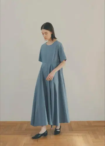 [ 새상품급 ] CLANE WIDE BELT MAXI ONE PIECE