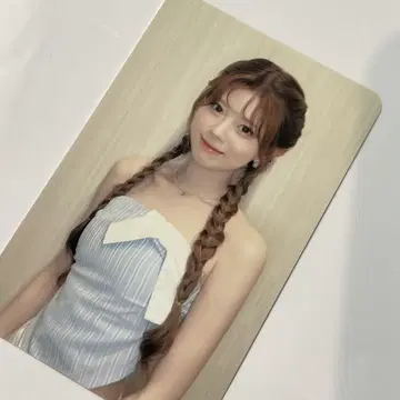 NiziU 리쿠 후추 회장 한정판 트레이딩 카드